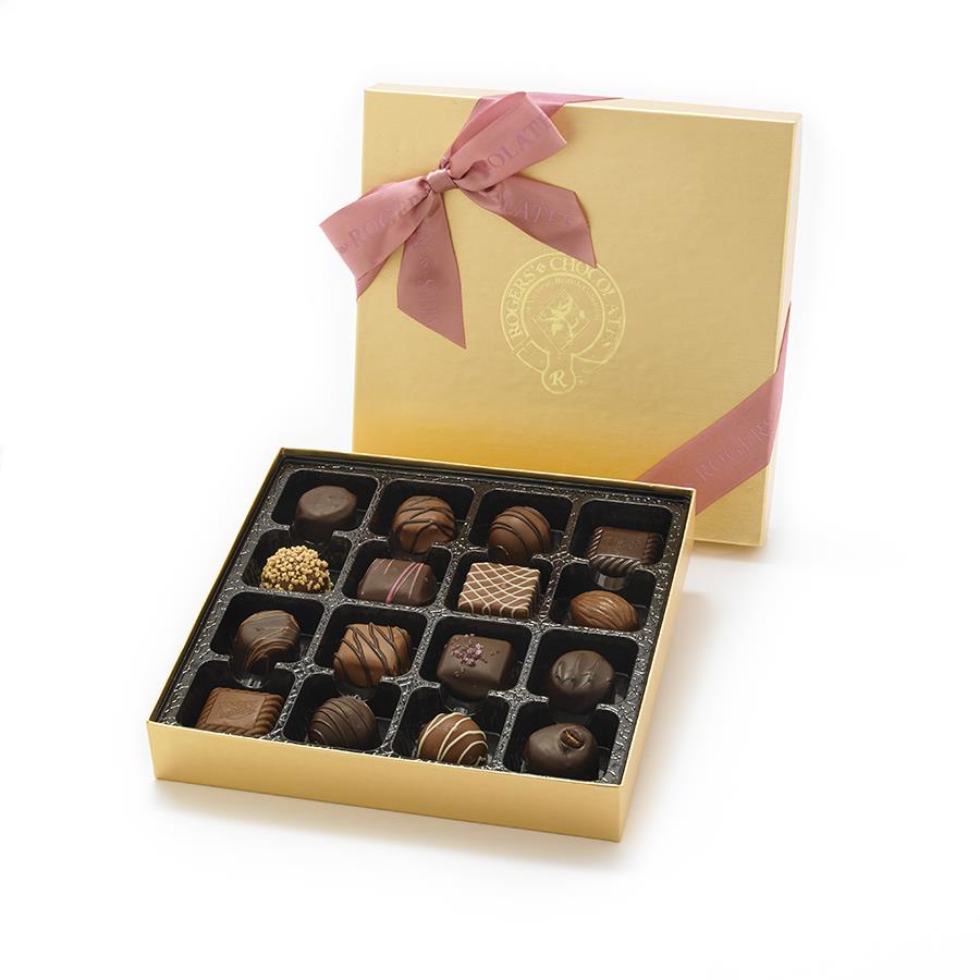 Gold Collection box of chocolates- 16 piece